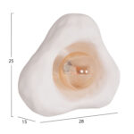 ΣΕΤ 3TMX ΕΠΙΤΟΙΧΙA ΦΩΤΙΣΤΙΚA LUXON LH10.10725.01 FIBER CEMENT ΣΕ ΛΕΥΚΟ [S-M-L] - Image 4