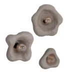 ΣΕΤ 3TMX ΕΠΙΤΟΙΧΙA ΦΩΤΙΣΤΙΚA LUXON LH10.10725.02 FIBER CEMENT ΣΕ ΓΚΡΙ [S-M-L]