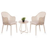 ΣΕΤ LOUNGE 3TMX ΕΞ.ΧΩΡΟΥ OREGO LH10.21107.03 ΑΛΟΥΜΙΝΙΟ & ΜΕΤΑΛΛΟ ΣΕ ΚΑΠΟΥΤΣΙΝΟ