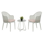 ΣΕΤ LOUNGE 3TMX ΕΞ.ΧΩΡΟΥ OREGO LH10.21107.06 ΑΛΟΥΜΙΝΙΟ & ΜΕΤΑΛΛΟ ΣΕ ΦΥΣΤΙΚΙ