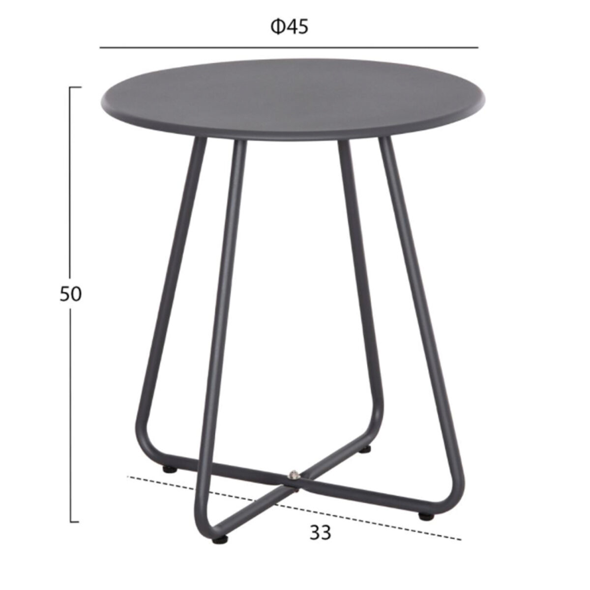 ΣΕΤ LOUNGE 3TMX ΕΞ.ΧΩΡΟΥ PONY LH10.21193 ΜΕΤΑΛΛΟ ΣΕ ΓΚΡΙ--ΣΥΝΘ.RATTAN ΣΕ ΛΕΥΚΟ-ΜΑΥΡΟ - Image 2