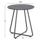 ΣΕΤ LOUNGE 3TMX ΕΞ.ΧΩΡΟΥ PONY LH10.21193 ΜΕΤΑΛΛΟ ΣΕ ΓΚΡΙ--ΣΥΝΘ.RATTAN ΣΕ ΛΕΥΚΟ-ΜΑΥΡΟ - Image 2