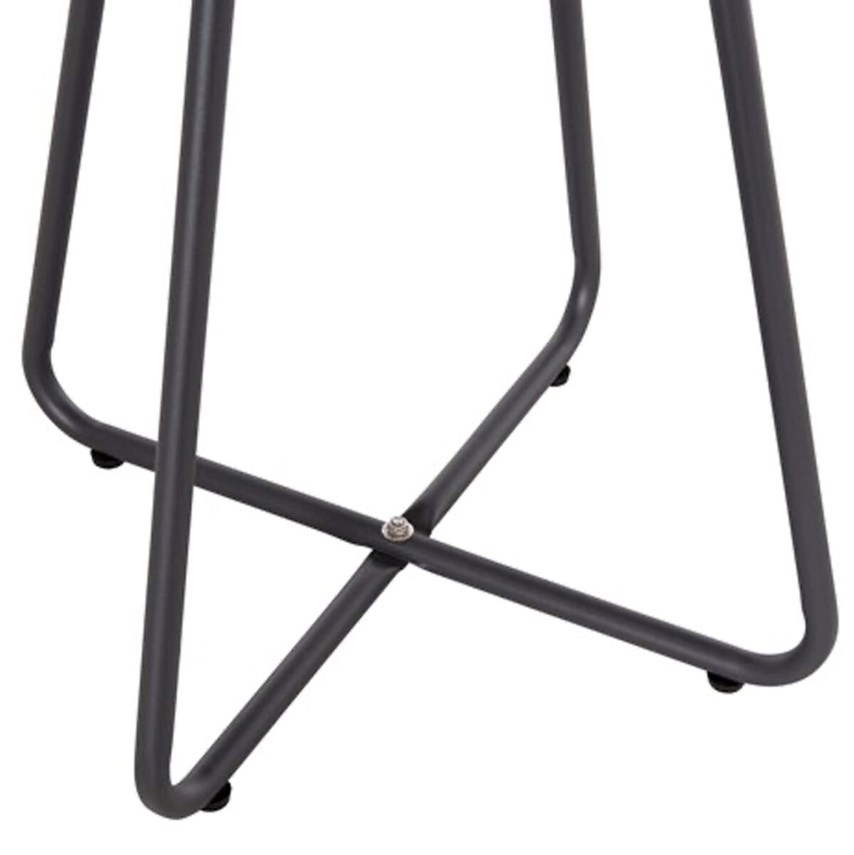 ΣΕΤ LOUNGE 3TMX ΕΞ.ΧΩΡΟΥ PONY LH10.21193 ΜΕΤΑΛΛΟ ΣΕ ΓΚΡΙ--ΣΥΝΘ.RATTAN ΣΕ ΛΕΥΚΟ-ΜΑΥΡΟ - Image 5