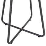 ΣΕΤ LOUNGE 3TMX ΕΞ.ΧΩΡΟΥ PONY LH10.21193 ΜΕΤΑΛΛΟ ΣΕ ΓΚΡΙ--ΣΥΝΘ.RATTAN ΣΕ ΛΕΥΚΟ-ΜΑΥΡΟ - Image 5