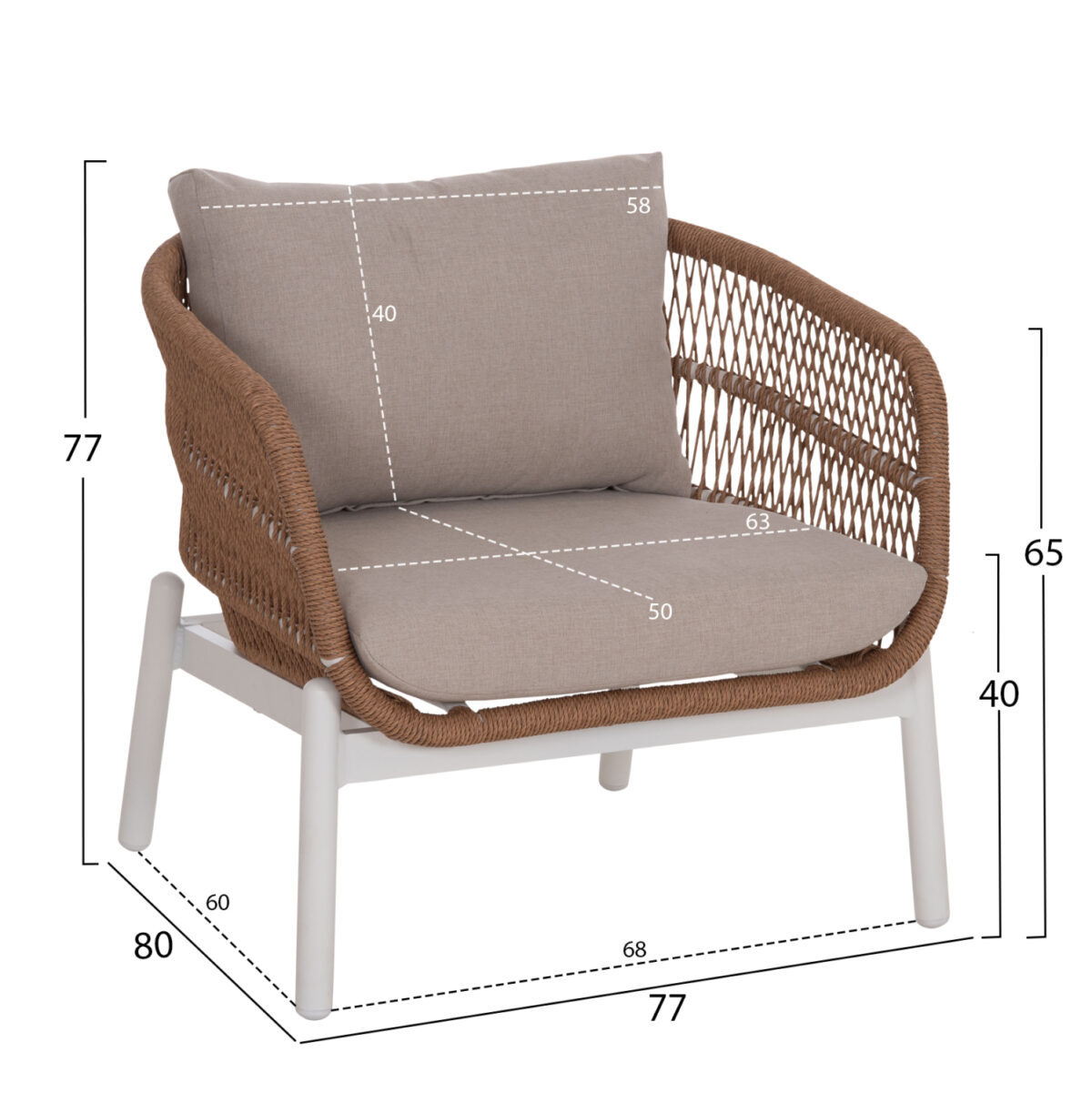ΣΕΤ ΣΑΛΟΝΙ ΕΞ.ΧΩΡΟΥ 5ΤΜΧ MEMFIS LH10.6470.03 ΑΛΟΥΜΙΝΙΟ-ΣΧΟΙΝΙ-ΚΕΡΑΜΙΚΟ TOP--ΛΕΥΚΟ - Image 3