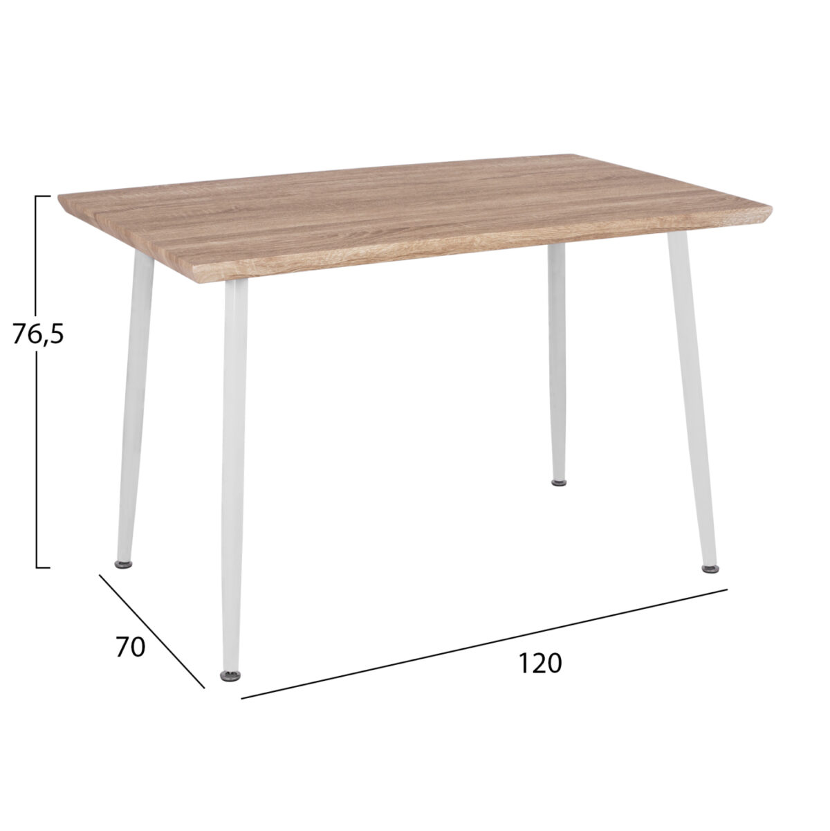 ΣΕΤ ΤΡΑΠΕΖΑΡΙΑΣ 5ΤΜΧ PALOMA LH10.10382 MDF TOP ΣΕ SONAMA--ΜΠΕΖ ΚΑΡΕΚΛΕΣ - Image 2