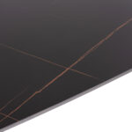 ΣΕΤ ΤΡΑΠΕΖΑΡΙΑΣ 5ΤΜΧ RAVEN LH10.21069.02 ΚΕΡΑΜΙΚΟ TOP ΜΑΥΡΟ ΜΑΡΜΑΡΟ & 4 ΚΑΡΕΚΛΕΣ - Image 4