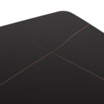 ΣΕΤ ΤΡΑΠΕΖΑΡΙΑΣ 5ΤΜΧ RAVEN LH10.21069.02 ΚΕΡΑΜΙΚΟ TOP ΜΑΥΡΟ ΜΑΡΜΑΡΟ & 4 ΚΑΡΕΚΛΕΣ - Image 5