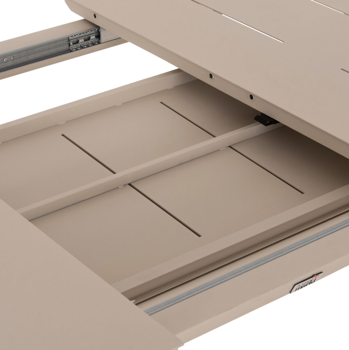 ΣΕΤ ΤΡΑΠΕΖΑΡΙΑΣ ΕΞ.ΧΩΡΟΥ 6 ΘΕΣΕΩΝ ELARA LH10.10726.05 ΜΠΕΖ ΑΛΟΥΜΙΝΙΟ-ΕΠΕΚΤΕΙΝΟΜΕΝΟ ΤΡΑΠΕΖΙ - Image 5