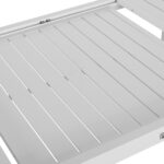 ΣΕΤ ΤΡΑΠΕΖΑΡΙΑΣ ΕΞ.ΧΩΡΟΥ 7ΤΜΧ KRUM LH10.21132 ΛΕΥΚΟ ΑΛΟΥΜΙΝΙΟ--P.E.TWISTED RATTAN - Image 5