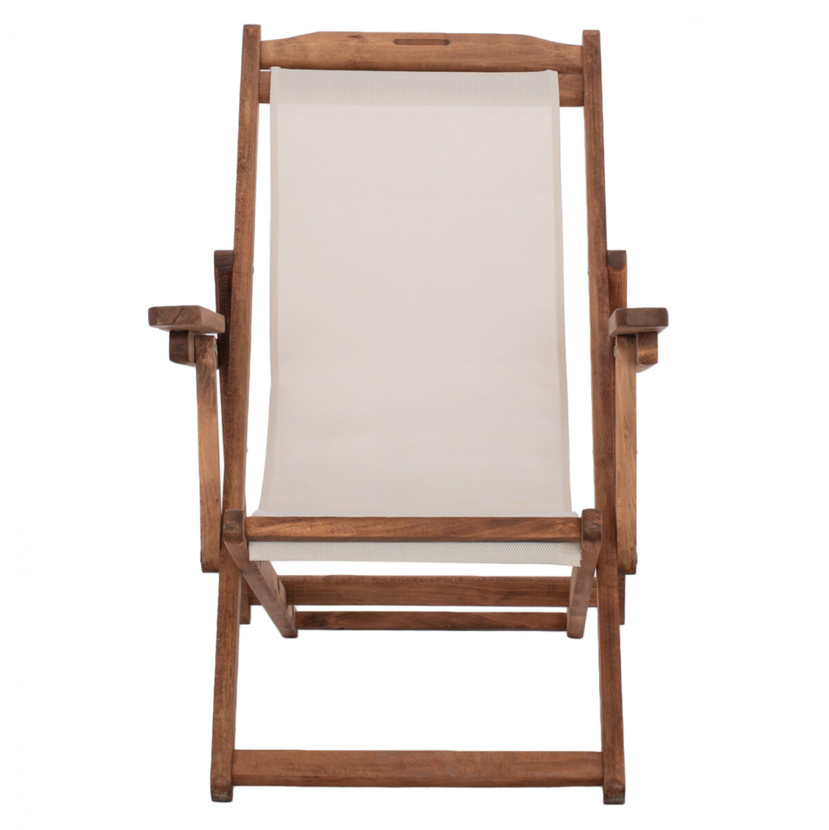 ΣΕΖΛΟΝΓΚ ΛΗΜΝΟΣ ΜΕ ΜΠΡΑΤΣΑ ΕΜΠ/ΣΜΟΣ ΚΑΡΥΔΙ ΜΕ PVC 2Χ1 ΕΚΡΟΥ LH10.11433.01 62,5x97x105εκ. - Image 3