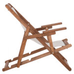 ΣΕΖΛΟΝΓΚ ΛΗΜΝΟΣ ΜΕ ΜΠΡΑΤΣΑ ΕΜΠ/ΣΜΟΣ ΚΑΡΥΔΙ ΜΕ PVC 2Χ1 ΕΚΡΟΥ LH10.11433.01 62,5x97x105εκ. - Image 5