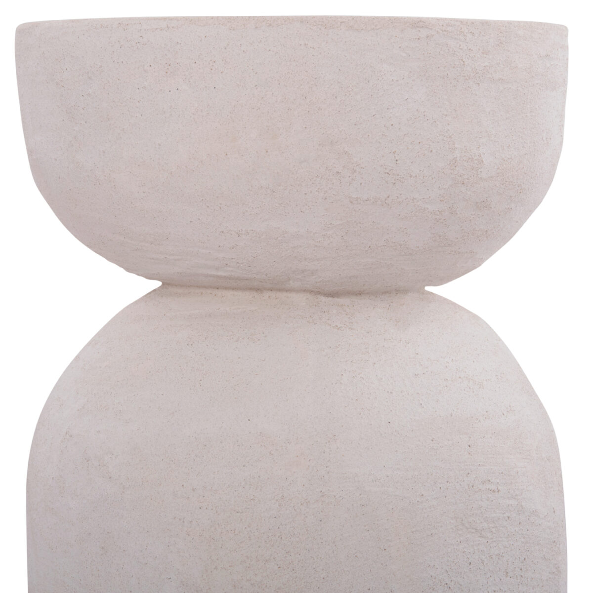 ΣΚΑΜΠΟ ΣΕΙΡΑ SANTORINI LH10.18041 ΠΟΛΥΡΗΤΙΝΗ ΣΕ ΥΠΟΛΕΥΚΟ Φ30,5x46Υεκ - Image 5