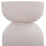 ΣΚΑΜΠΟ ΣΕΙΡΑ SANTORINI LH10.18041 ΠΟΛΥΡΗΤΙΝΗ ΣΕ ΥΠΟΛΕΥΚΟ Φ30,5x46Υεκ - Image 5