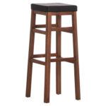 ΣΚΑΜΠO ΚΑΦΕΝΕΙΟΥ ΚΑΦΕ ΜΕ PU ΜΑΥΡΟ ΤΕΤΡΑΓΩΝΟ LH10.8069 30x34x82Υ εκ.