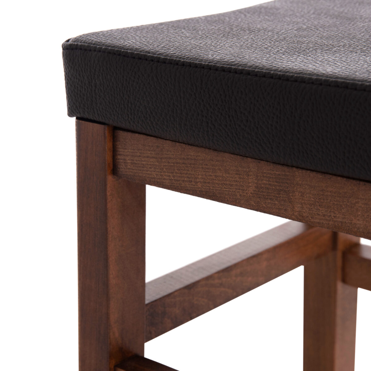 ΣΚΑΜΠO ΚΑΦΕΝΕΙΟΥ ΚΑΦΕ ΜΕ PU ΜΑΥΡΟ ΤΕΤΡΑΓΩΝΟ LH10.8069 30x34x82Υ εκ. - Image 4