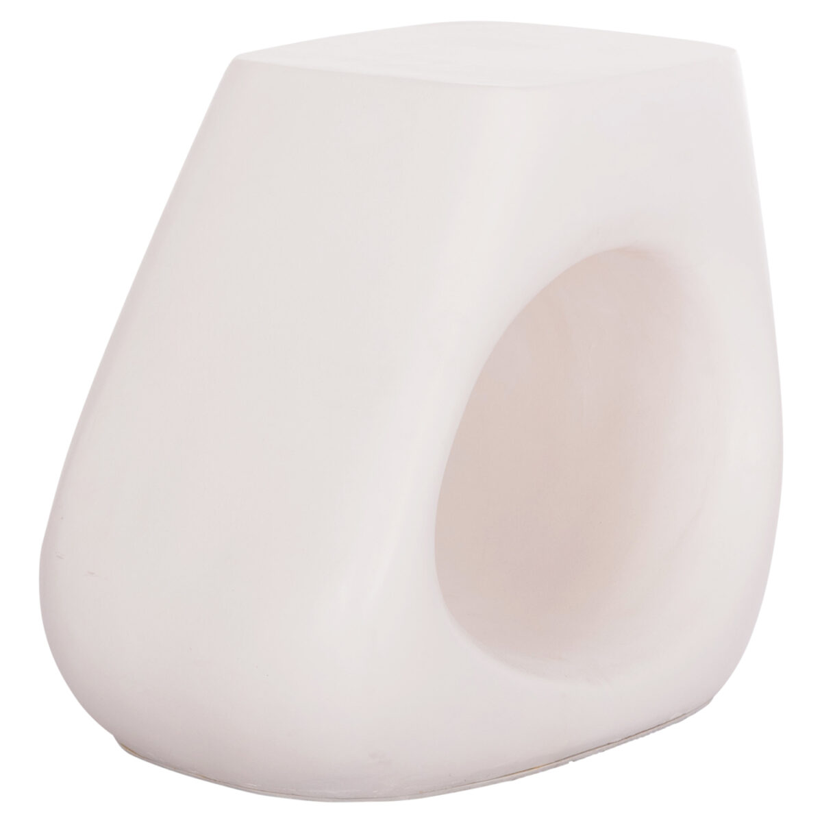 ΣΚΑΜΠΟ ΣΑΛΟΝΙΟΥ LANS LH10.4691.02 FIBER CEMENT ΣΕ ΛΕΥΚΟ--55x30x46Υεκ. - Image 4