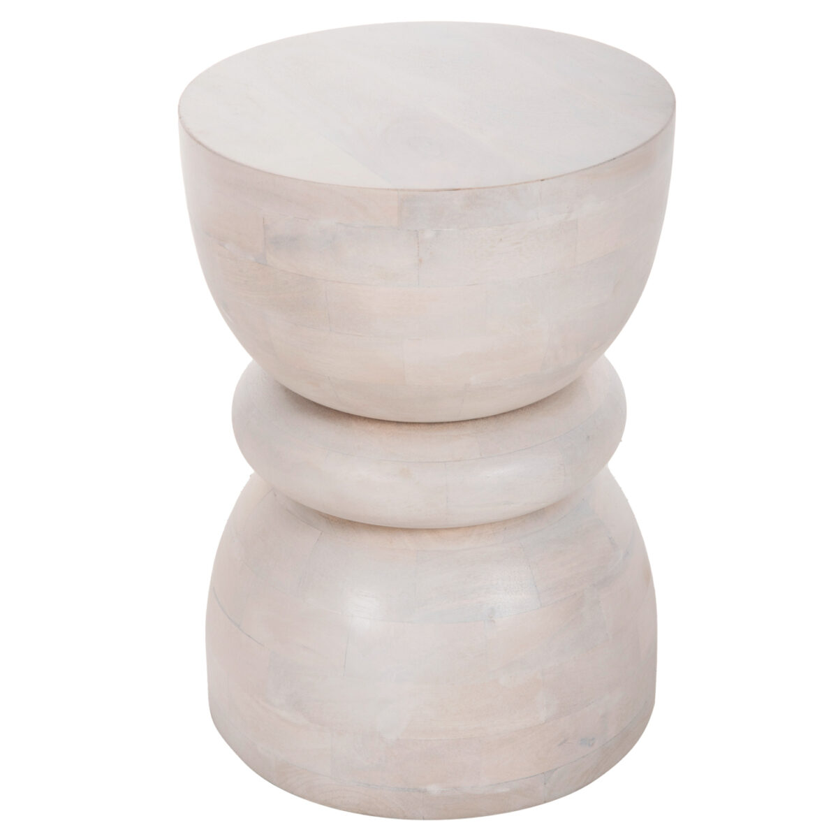 ΣΚΑΜΠΟ ΣΤΡΟΓΓΥΛΟ COIL LH10.9703 ΜΑΣΙΦ MANGO ΣΕ ΛΕΥΚΟ ΧΡΩΜΑ Φ35x51Υ εκ. - Image 4