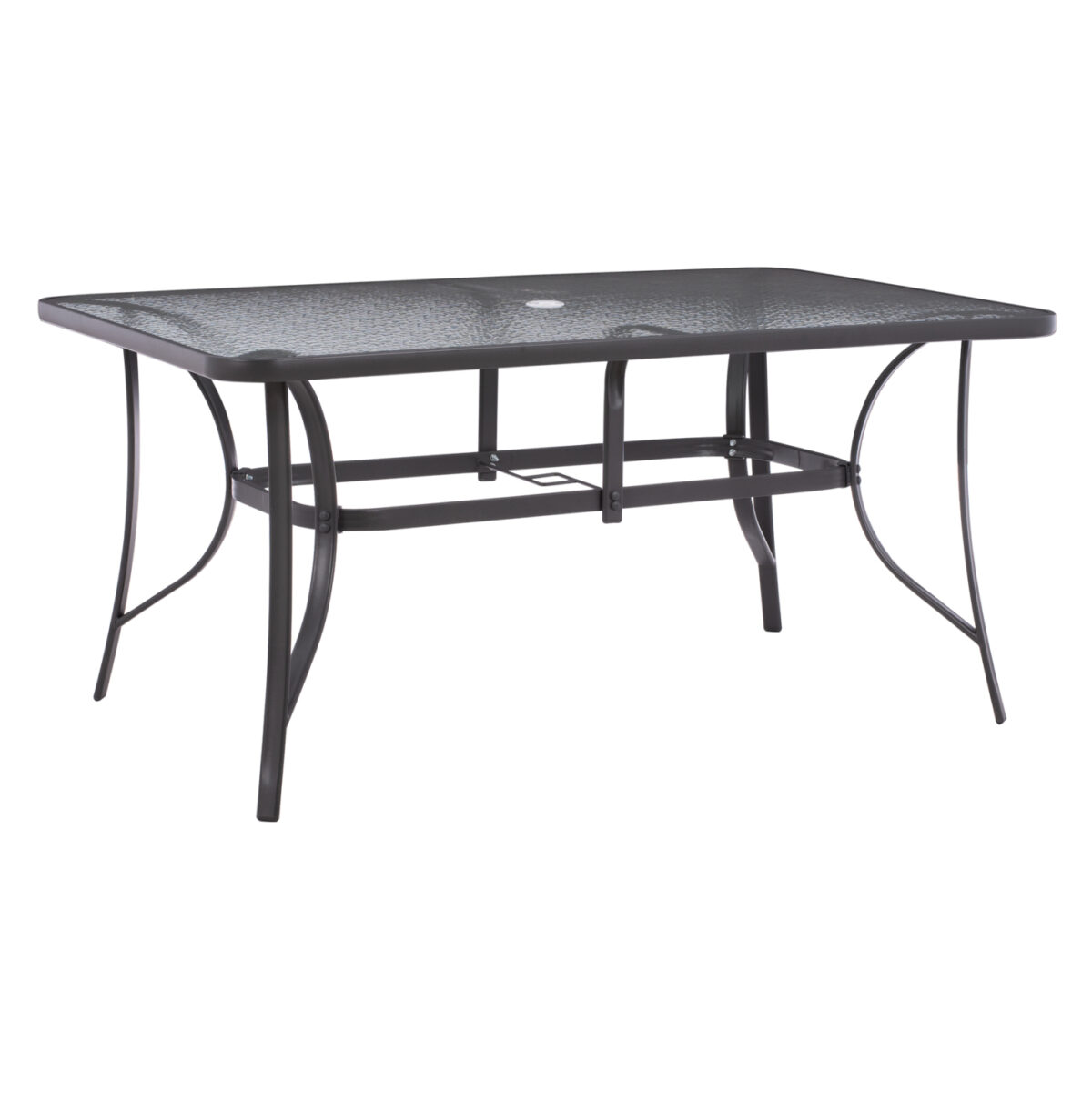 trapezi-150x90ch75yek-metalliko-orthogon ΤΡΑΠΕΖΙ BRUNO 150X90Χ75Υεκ. ΜΕΤΑΛΛΙΚΟ ΟΡΘΟΓΩΝΙΟ ΓΚΡΙ ΜΕ ΤΡΥΠΑ ΟΜΠΡΕΛΑΣ Φ38 LH10.5145.11 - Image 1