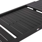 ΤΡΑΠΕΖΙ ΕΠΕΚΤΕΙΝΟΜΕΝΟ KRUM LH10.6277.03 ΑΛΟΥΜΙΝΙΟ ΣΚΟΥΡΟ ΓΚΡΙ 160-240x90x73Υεκ. - Image 5