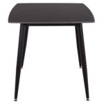 ΤΡΑΠΕΖΙ RAVEN LH10.18149.02 ΚΕΡΑΜΙΚΟ TOP ΜΕ ΟΨΗ ΜΑΥΡΟ ΜΑΡΜΑΡΟ 140x80x74Υεκ. - Image 5