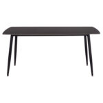 ΤΡΑΠΕΖΙ RAVEN LH10.18150.02 ΚΕΡΑΜΙΚΟ TOP ΜΕ ΟΨΗ ΜΑΥΡΟ ΜΑΡΜΑΡΟ 160x80x74Υεκ. - Image 3