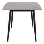 ΤΡΑΠΕΖΙ RAVEN LH10.18150.13 ΚΕΡΑΜΙΚΟ TOP ΜΕ ΟΨΗ ΓΚΡΙ ΜΑΡΜΑΡΟ 160x80x74Υεκ. - Image 5