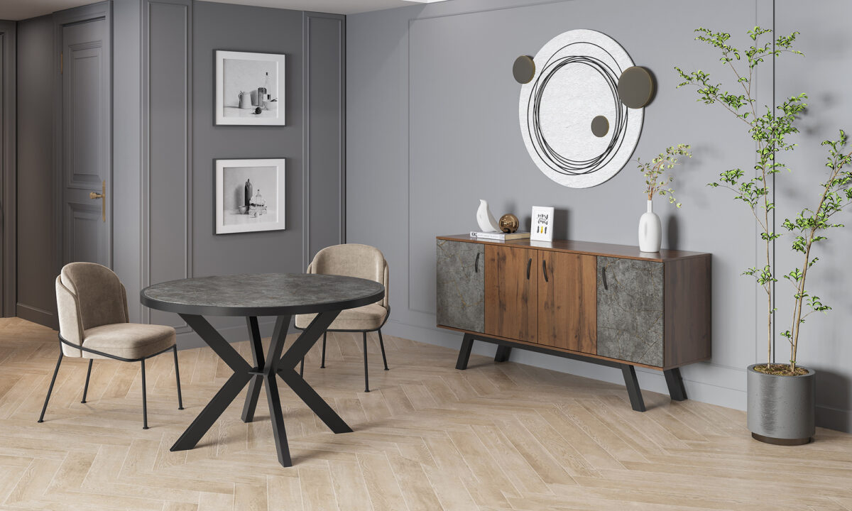 ΤΡΑΠΕΖΑΡΙΑ ΜΑΡΜΑΡΟ ΓΚΡΙ Νο1015 - Image 3