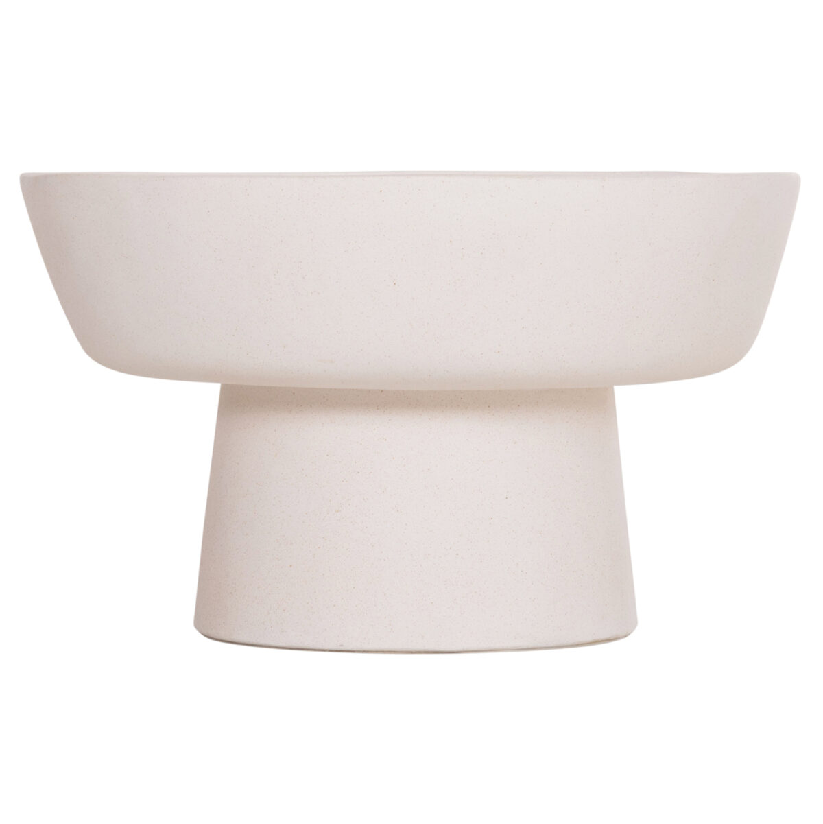 ΤΡΑΠΕΖΙ ΣΑΛΟΝΙΟΥ PIRSON LH10.18155.02 FIBER CEMENT ΣΕ ΛΕΥΚΟ--Φ60x36Υεκ. - Image 3