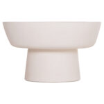 ΤΡΑΠΕΖΙ ΣΑΛΟΝΙΟΥ PIRSON LH10.18155.02 FIBER CEMENT ΣΕ ΛΕΥΚΟ--Φ60x36Υεκ. - Image 3