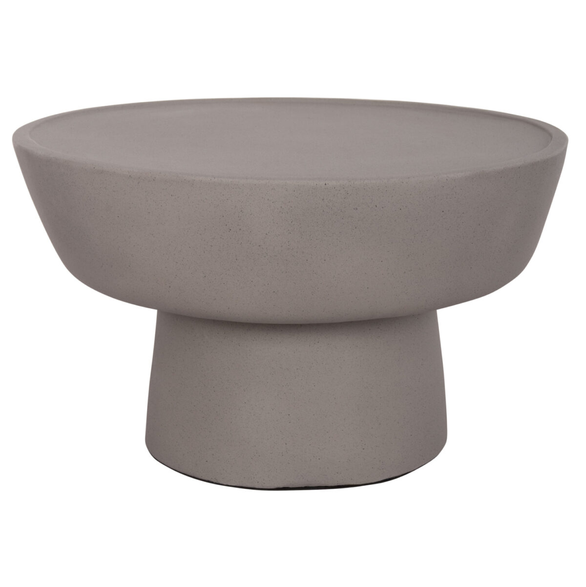 ΤΡΑΠΕΖΙ ΣΑΛΟΝΙΟΥ PIRSON LH10.18155.03 FIBER CEMENT ΣΕ ΓΚΡΙ--Φ60x36Υεκ. - Image 1