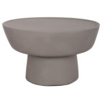 ΤΡΑΠΕΖΙ ΣΑΛΟΝΙΟΥ PIRSON LH10.18155.03 FIBER CEMENT ΣΕ ΓΚΡΙ--Φ60x36Υεκ.