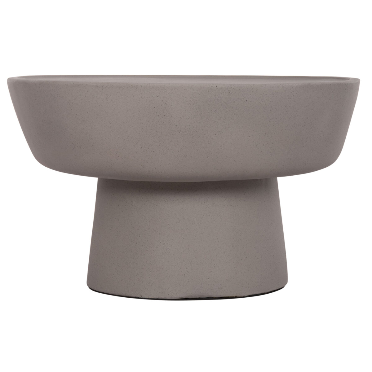 ΤΡΑΠΕΖΙ ΣΑΛΟΝΙΟΥ PIRSON LH10.18155.03 FIBER CEMENT ΣΕ ΓΚΡΙ--Φ60x36Υεκ. - Image 3