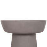 ΤΡΑΠΕΖΙ ΣΑΛΟΝΙΟΥ PIRSON LH10.18155.03 FIBER CEMENT ΣΕ ΓΚΡΙ--Φ60x36Υεκ. - Image 4