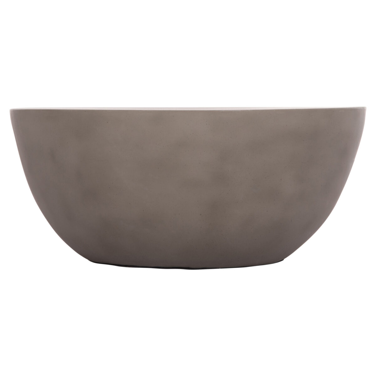 ΤΡΑΠΕΖΙ ΣΑΛΟΝΙΟΥ ΣΤΡΟΓΓΥΛΟ ALLAN LH10.18162.03 FIBER CEMENT ΣΕ ΓΚΡΙ--Φ92x49Υεκ. - Image 3