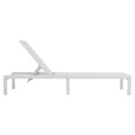 ΞΑΠΛΩΣΤΡΑ ΑΛΟΥΜΙΝΙΟΥ THATCHER LH10.5983.01 ΛΕΥΚΟΣ ΣΚΕΛΕΤΟΣ & TEXTILENE 196,5x64,5x92Υεκ - Image 3