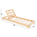 ΞΑΠΛΩΣΤΡΑ IKARIA LH10.10717.03 ΠΕΥΚΟ ΦΥΣΙΚΟ-OLEFIN ΣΕ ΓΚΡΙ-ΜΕ ΜΑΞΙΛΑΡΙ 20εκ. - Image 2