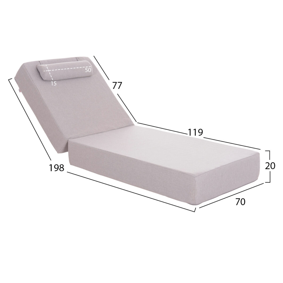 ΞΑΠΛΩΣΤΡΑ IKARIA LH10.10716.01 ΠΕΥΚΟ ΣΕ ΚΑΡΥΔΙ-OLEFIN ΣΕ ΨΑΡΟΚΟΚΚΑΛΟ-ΜΕ ΜΑΞΙΛΑΡΙ 20εκ. - Image 3