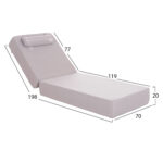 ΞΑΠΛΩΣΤΡΑ IKARIA LH10.10716.01 ΠΕΥΚΟ ΣΕ ΚΑΡΥΔΙ-OLEFIN ΣΕ ΨΑΡΟΚΟΚΚΑΛΟ-ΜΕ ΜΑΞΙΛΑΡΙ 20εκ. - Image 3