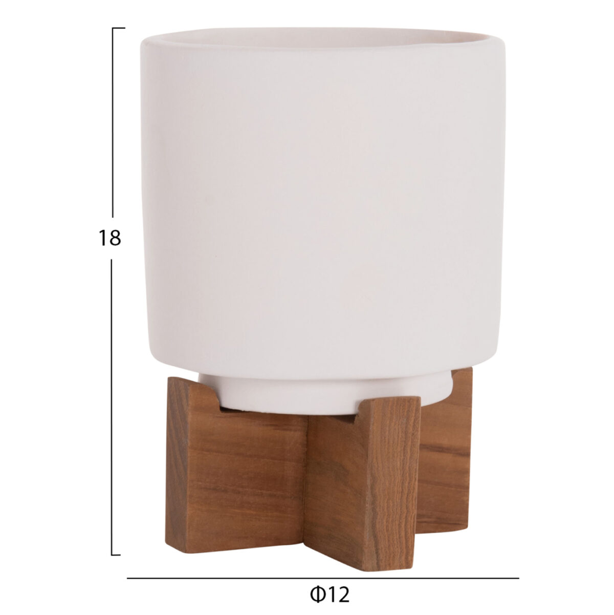 ΣΕΤ 3 ΓΛΑΣΤΡΕΣ ΜΕ TEAK ΒΑΣΕΙΣ TANTI LH10.4685 FIBER CEMENT ΣΕ 3 ΧΡΩΜΑΤΑ - Image 4