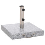 ΒΑΣΗ ΟΜΠΡΕΛΑΣ ΓΡΑΝΙΤΗ 40KG ΜΕ ΧΕΡΟΥΛΙ & ΡΟΔΕΣ LH10.6564--ΣΩΛΗΝΑΣ ΔΙΑΜΕΤΡΟΥ Φ48