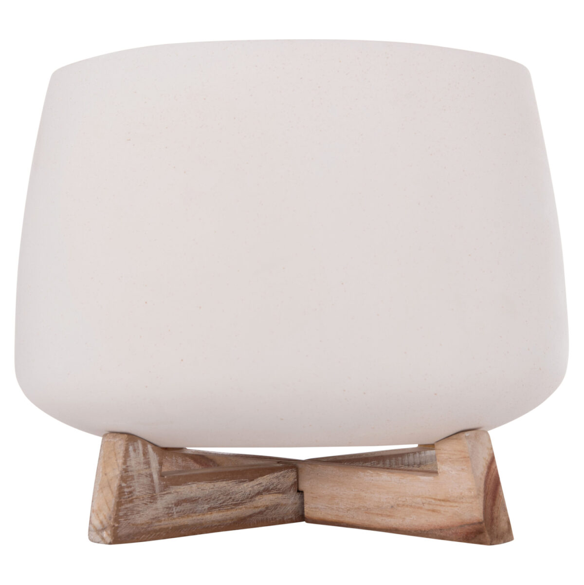ΓΛΑΣΤΡΑ ΕΣ.ΧΩΡΟΥ FRELLO LH10.4674.02L ΛΕΥΚΟ FIBER CEMENT--TEAK ΒΑΣΗ 29x29x23,5Υεκ. - Image 3