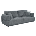 ΚΑΝΑΠΕΣ 3-ΘΕΣΙΟΣ STRUCTO LH10.3329.01 ΓΚΡΙ ΥΦΑΣΜΑ 227x94x88Υεκ.