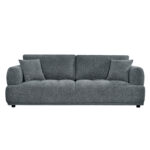 ΚΑΝΑΠΕΣ 3-ΘΕΣΙΟΣ STRUCTO LH10.3329.01 ΓΚΡΙ ΥΦΑΣΜΑ 227x94x88Υεκ. - Image 3