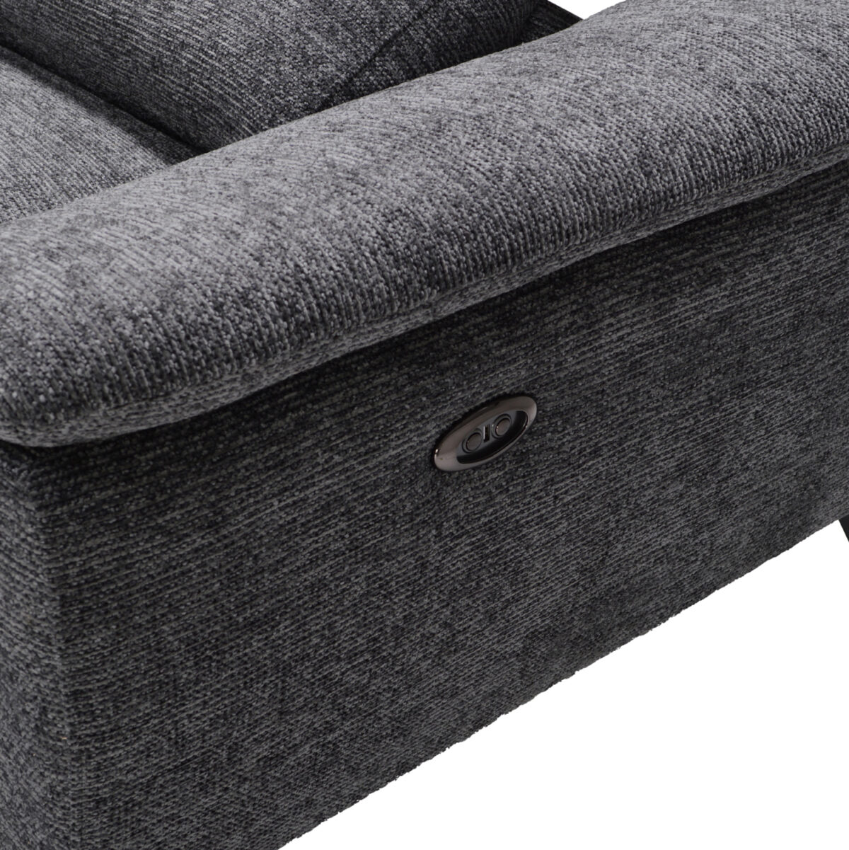 ΚΑΝΑΠΕΣ ΑΡΙΣΤΕΡΗ ΓΩΝΙΑ-ΑΝΑΚΛΙΣΗ & ΑΠΟΘ.ΧΩΡΟΣ-RESTRO LH10.3339.01L ΓΚΡΙ ΥΦΑΣΜΑ 284x224x76Υεκ - Image 5