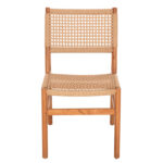 ΚΑΡΕΚΛΑ ΤΡΑΠΕΖΑΡΙΑΣ DINIZ LH10.6554 ΞΥΛΟ TEAK ΦΥΣΙΚΟ--ΣΥΝΘ.ΣΧΟΙΝΙ 48x60x84Υεκ. - Image 3