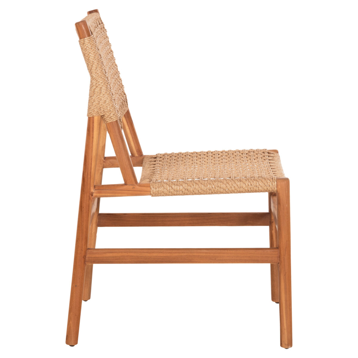 ΚΑΡΕΚΛΑ ΤΡΑΠΕΖΑΡΙΑΣ DINIZ LH10.6554 ΞΥΛΟ TEAK ΦΥΣΙΚΟ--ΣΥΝΘ.ΣΧΟΙΝΙ 48x60x84Υεκ. - Image 4