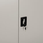 ΝΤΟΥΛΑΠΑ ΜΕΤΑΛΛΙΚΗ ΜΕ ΠΟΔΙΑ CLOD LH10.11998 2ΦΥΛΛΗ ΜΕ ΧΩΡΙΣΜΑ-ΑΝΟΙΧΤΟ ΓΚΡΙ 90Χ40Χ190Yεκ - Image 4