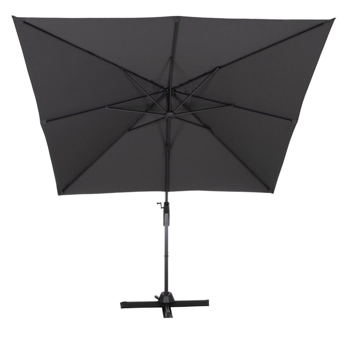 ΟΜΠΡΕΛΑ ΠΙΣΙΝΑΣ JAVANTE LH10.6623.01 ΓΚΡΙ ΑΛΟΥΜΙΝΙΟ & ΣΚΙΑΣΤΡΟ 2.7x2.7x2.7Yμ - Image 3