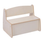 ΠΑΓΚΑΚΙ ΠΑΙΔΙΚΟ ΜΕ ΑΠΟΘ.ΧΩΡΟ RICKI LH10.18342.01 MDF & ΚΟΝΤΡΑΠΛΑΚΕ ΦΥΣΙΚΟ 63x43x47Υεκ